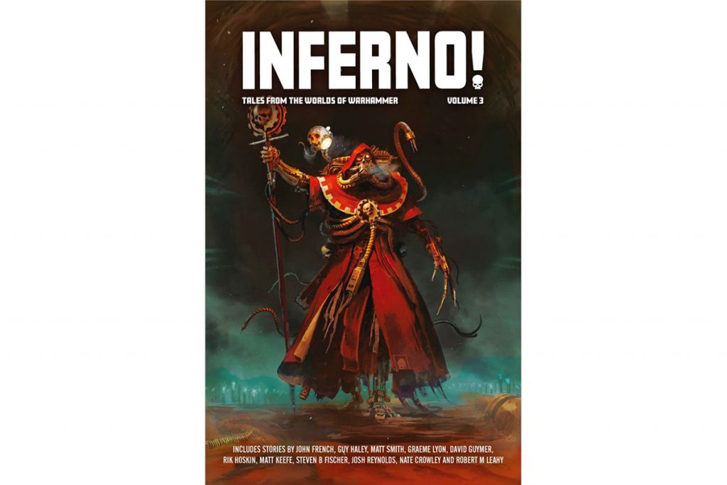 Book cover of Inferno Volume 3 Warhammer short story collection